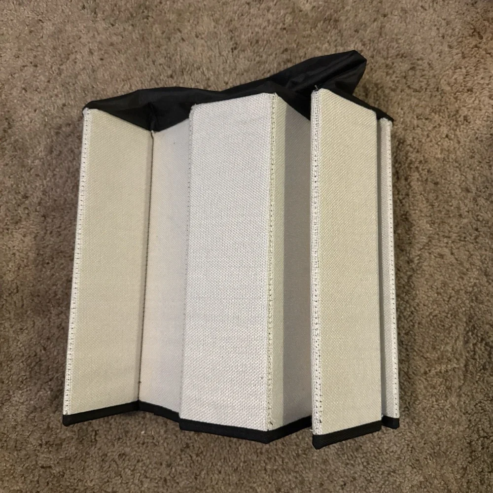 Elegant Cream Ottoman